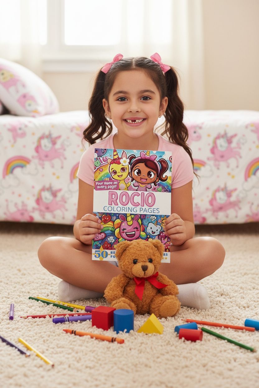 Rocio personal coloring pages