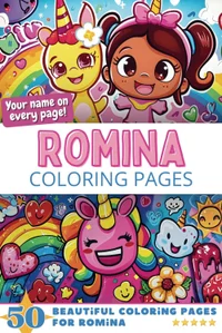 Romina Coloring Book Cover
