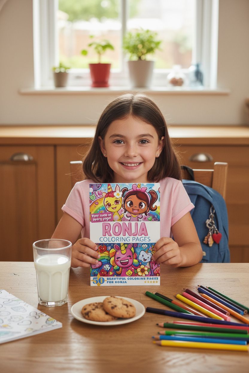 Ronja personal coloring pages