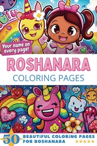 Roshanara Coloring Book Cover