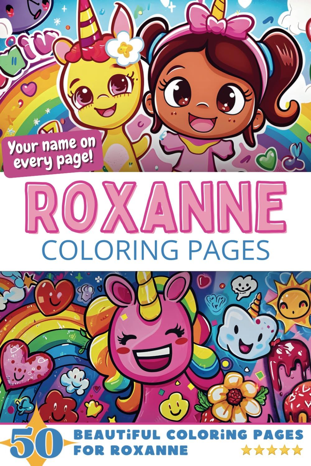 Roxanne Coloring Pages Cover