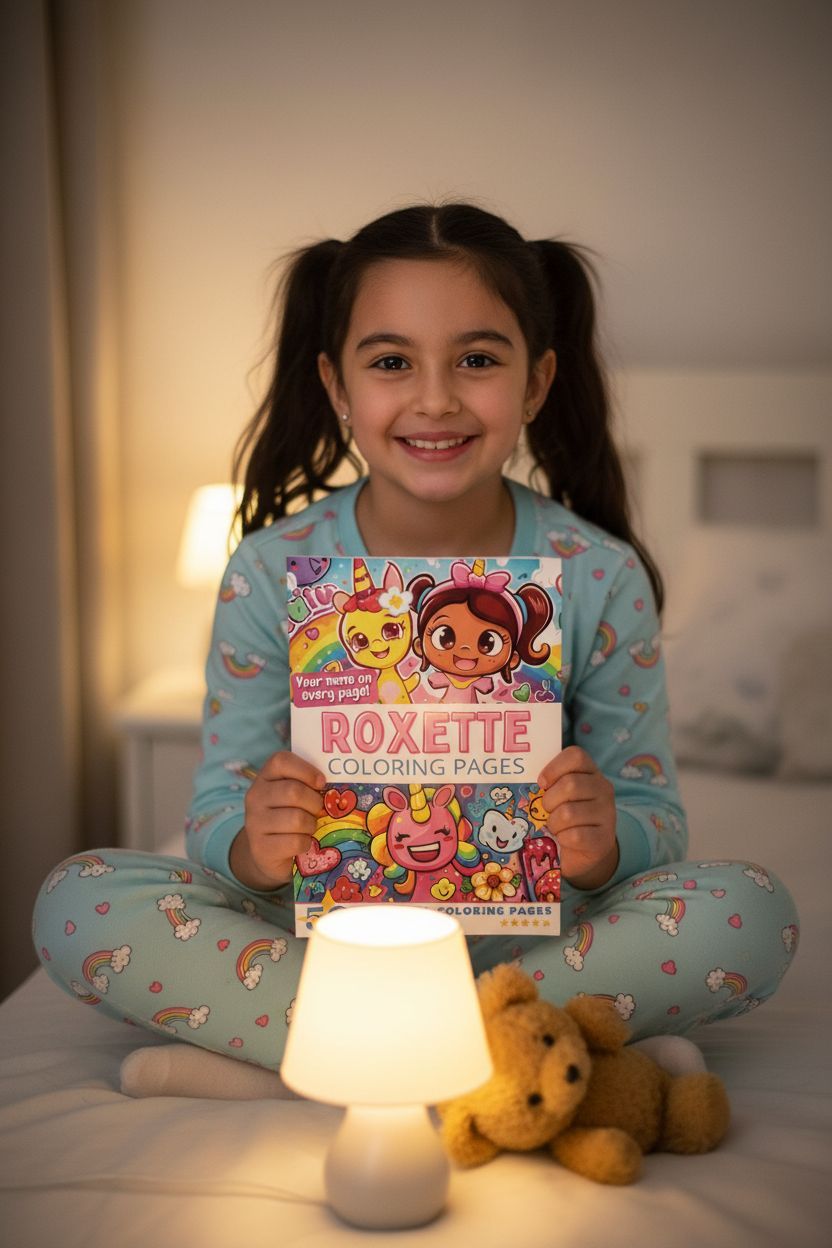 Roxette personal coloring pages