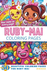 Ruby-Mai Coloring Book Cover