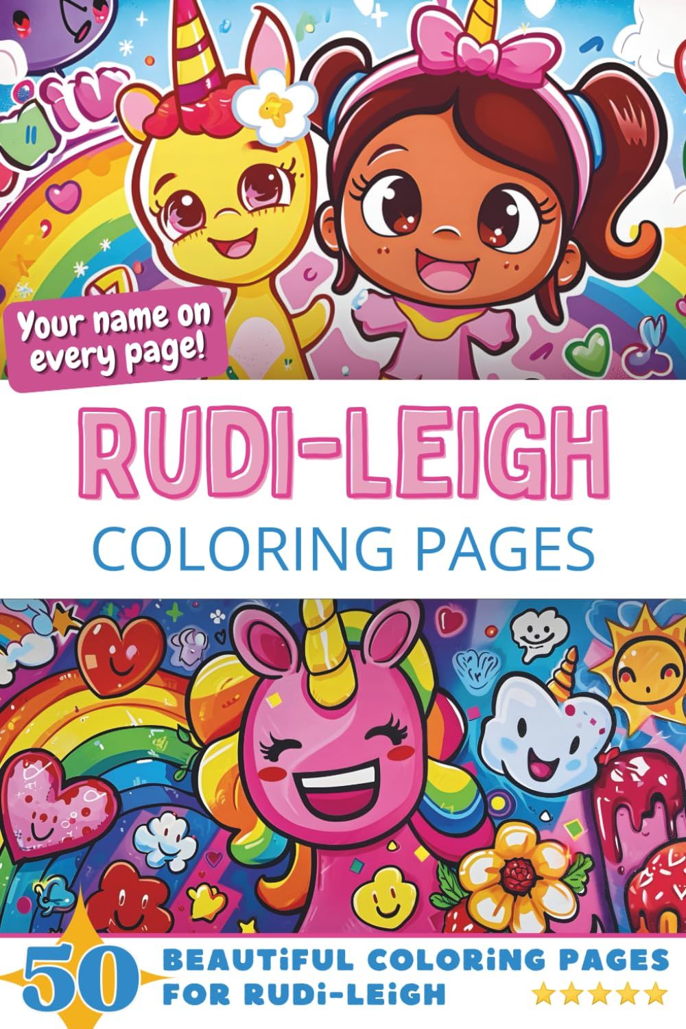 Rudi-Leigh Coloring Pages Cover