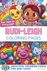 Rudi-Leigh Coloring Book Cover
