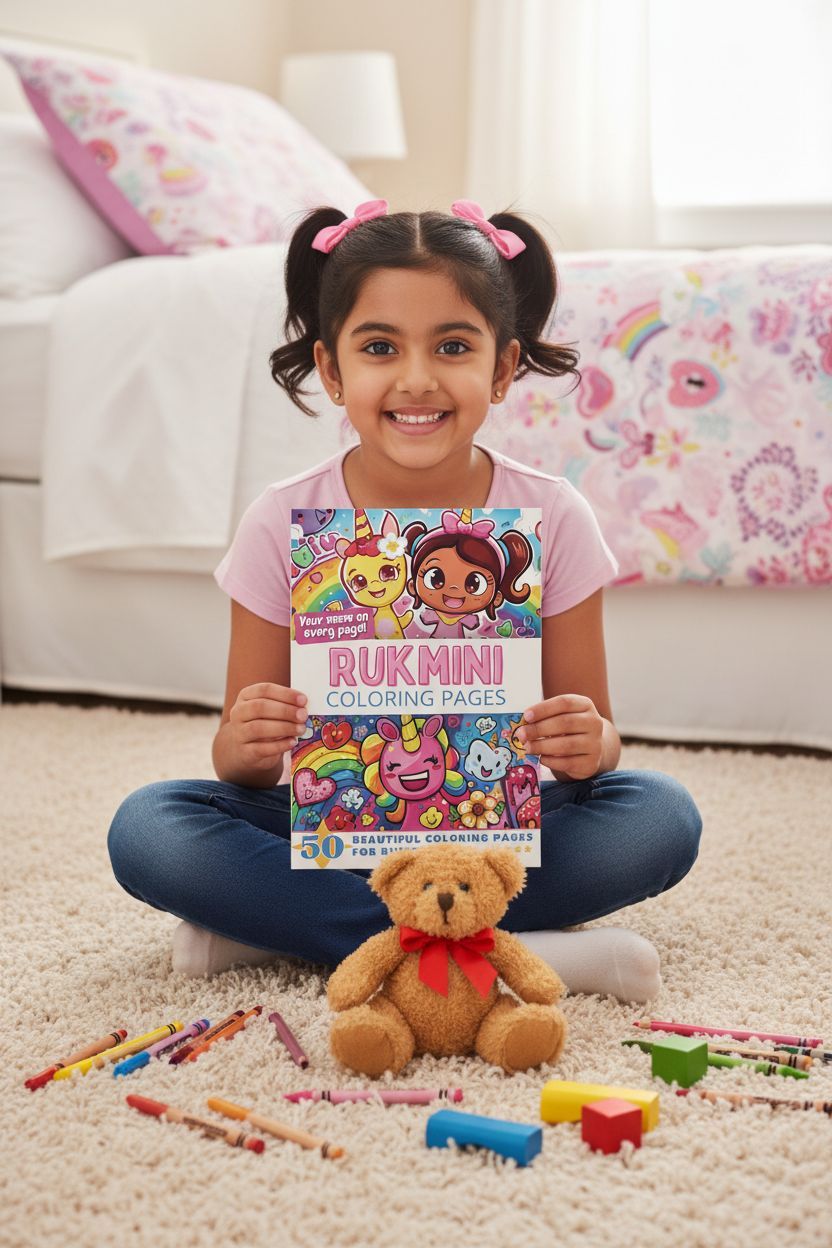 Rukmini personal coloring pages