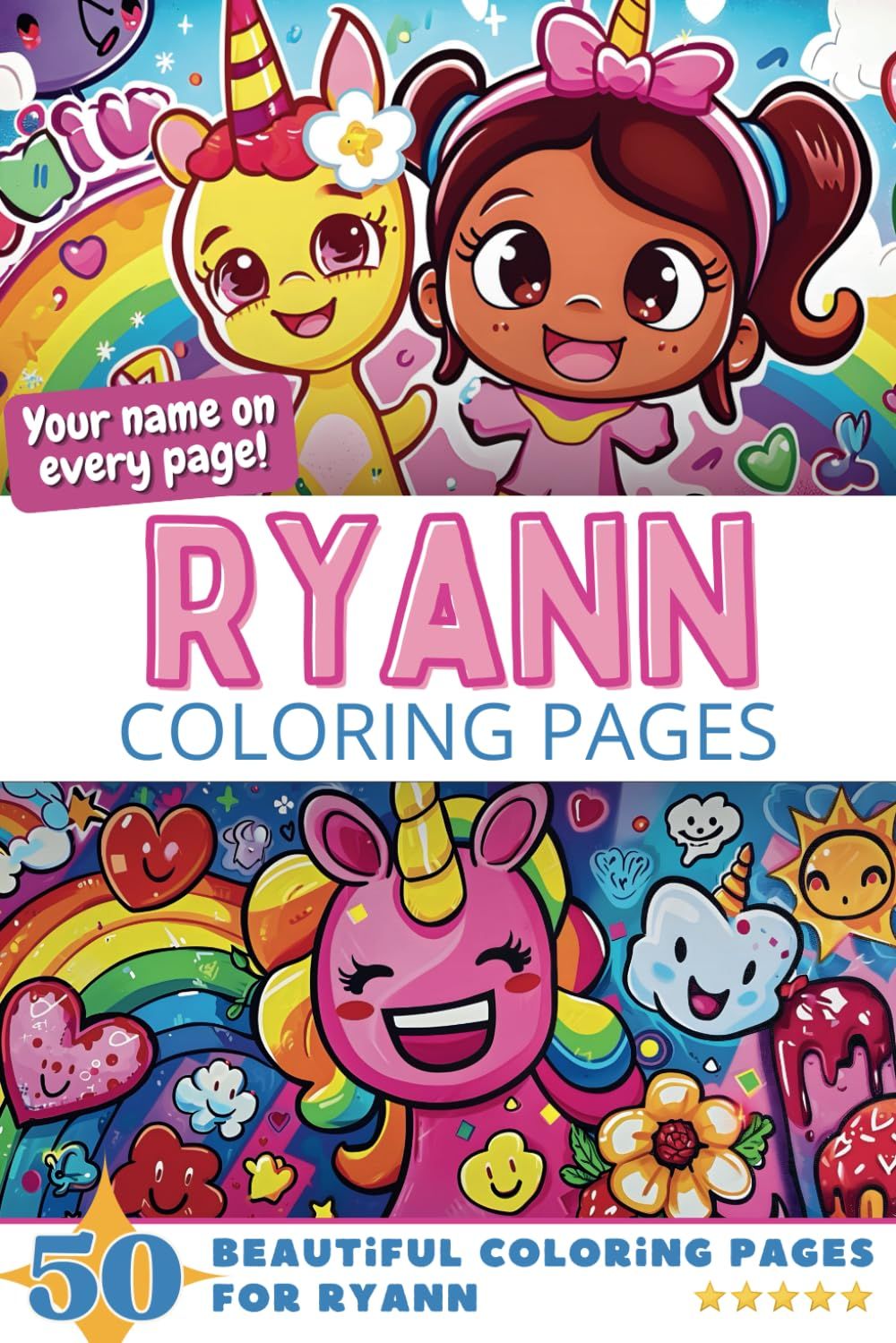 Ryann Coloring Pages Cover