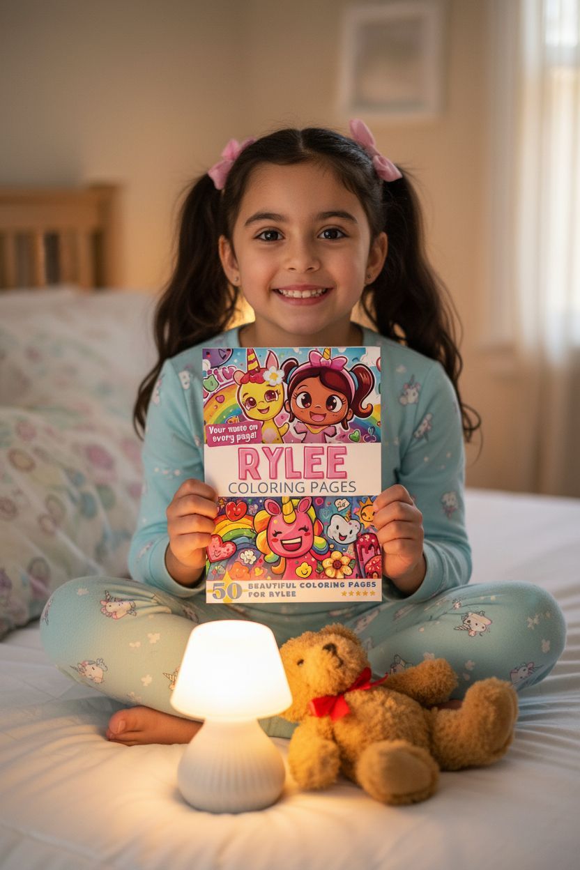 Rylee personal coloring pages