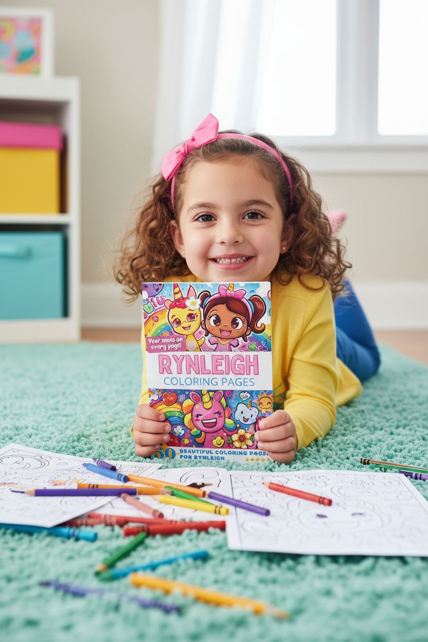 Rynleigh personal coloring pages