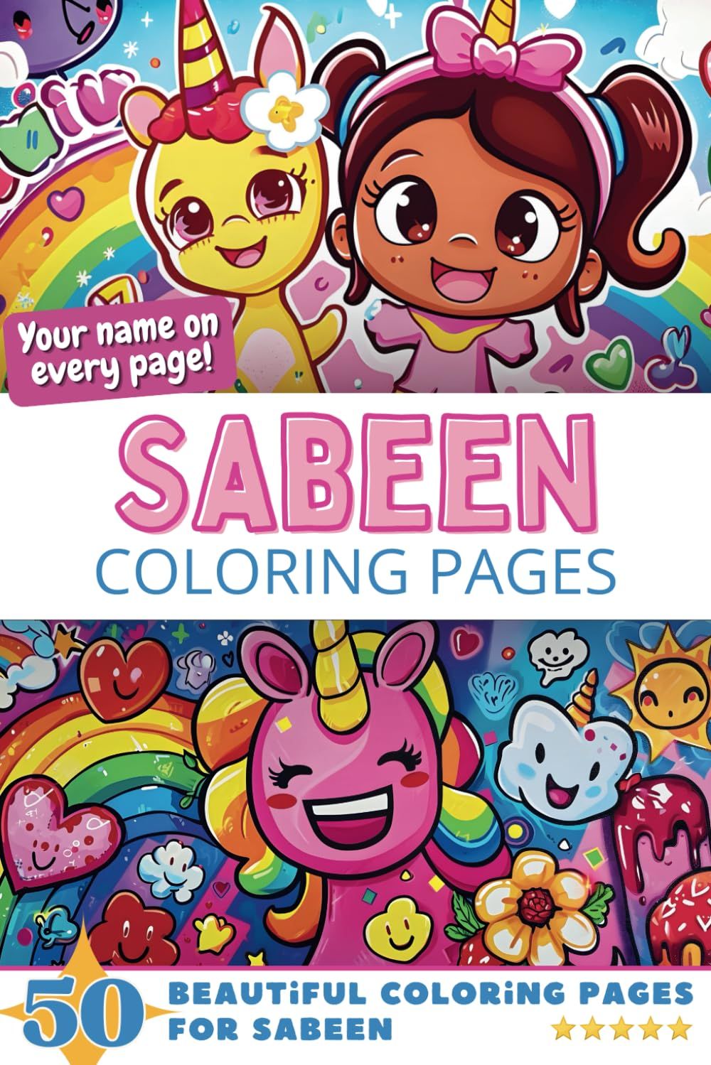 Sabeen Coloring Book Cover