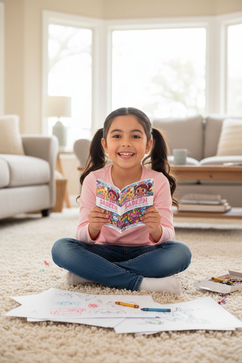 Sabeen personal coloring pages