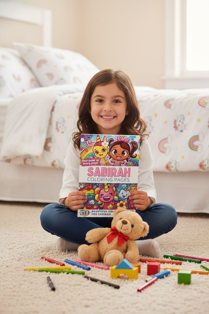 Sabirah personal coloring pages