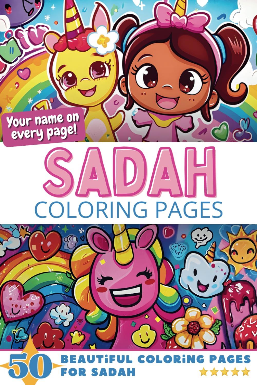 Sadah Coloring Book Cover