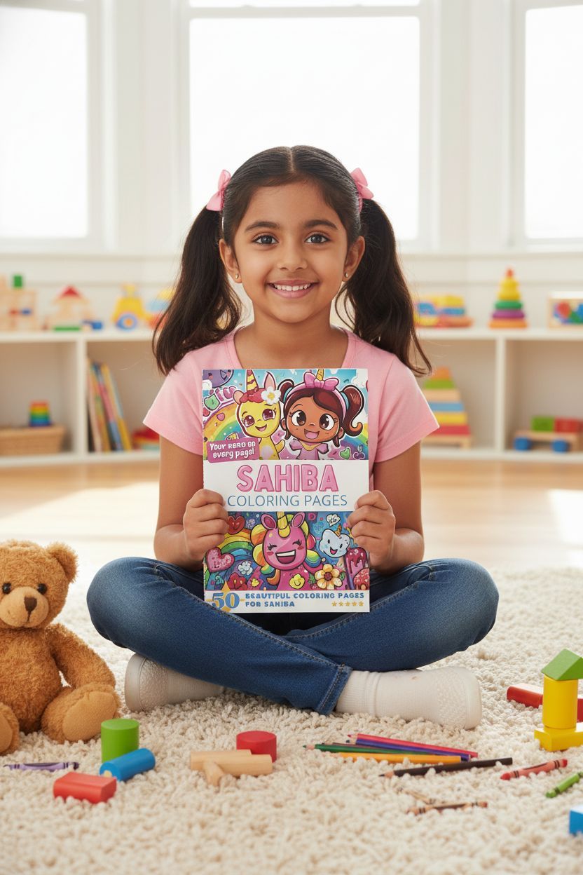 Sahiba personal coloring pages