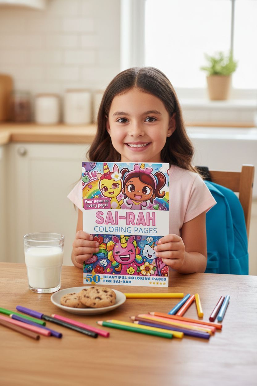 Sai-Rah personal coloring pages