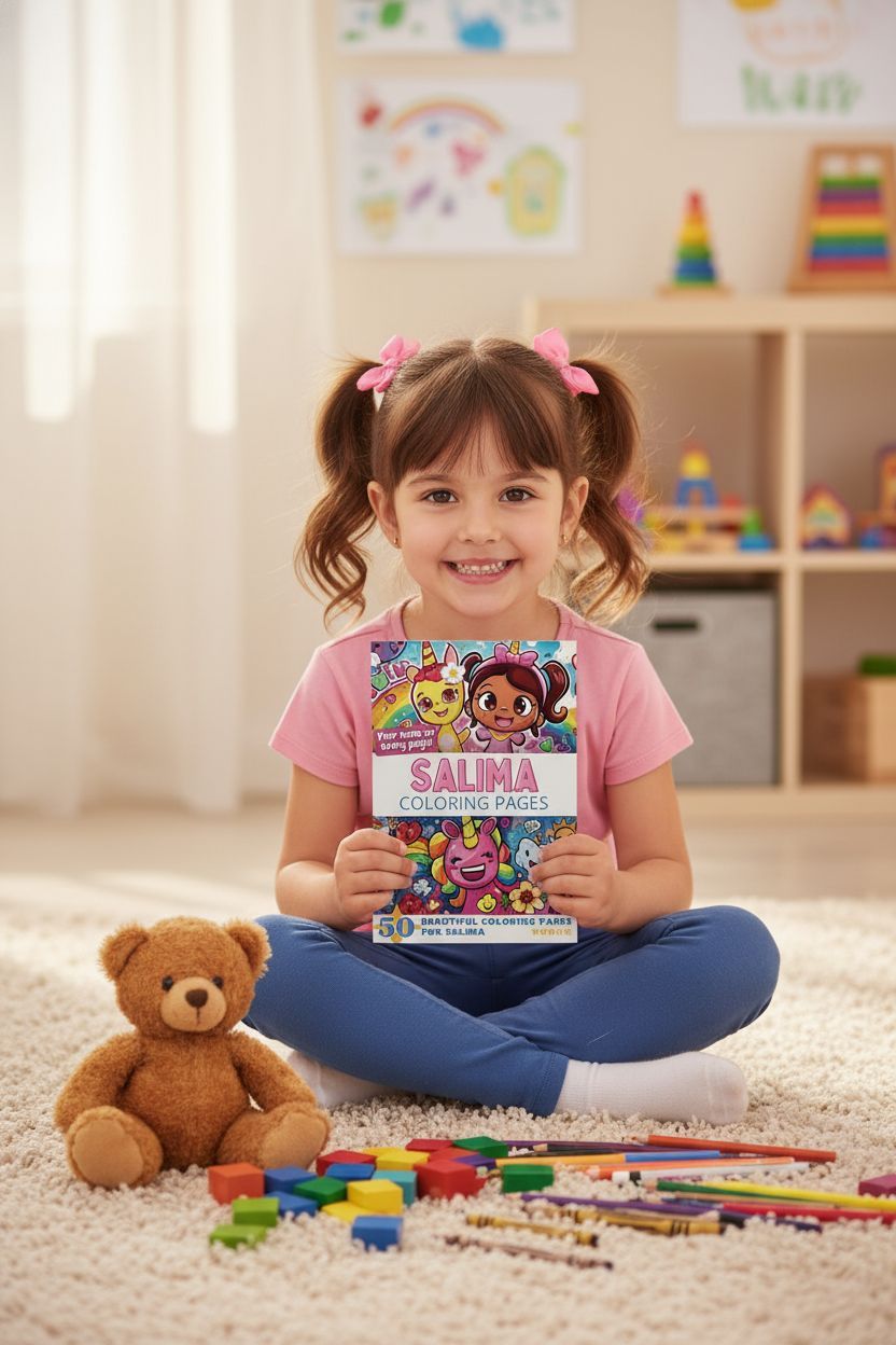 Salima personal coloring pages