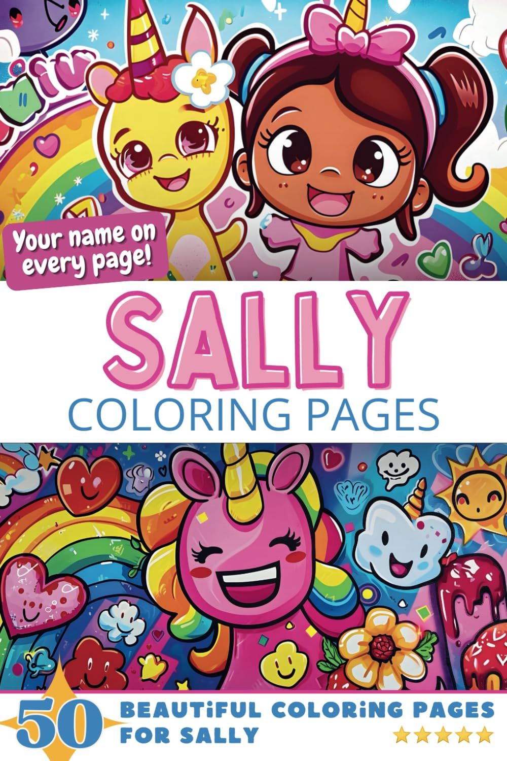 Sally Coloring Pages Cover