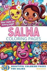 Salwa Coloring Book Cover