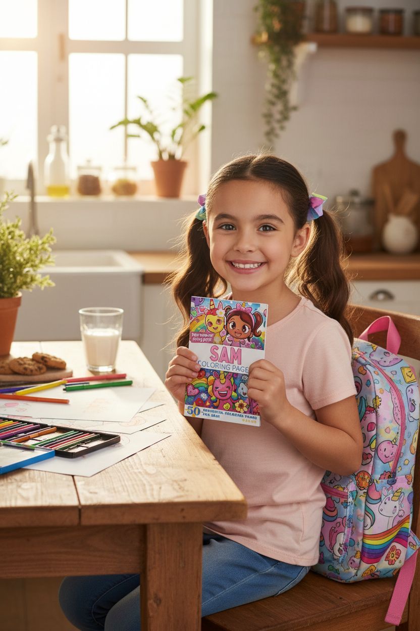 Sam personal coloring pages