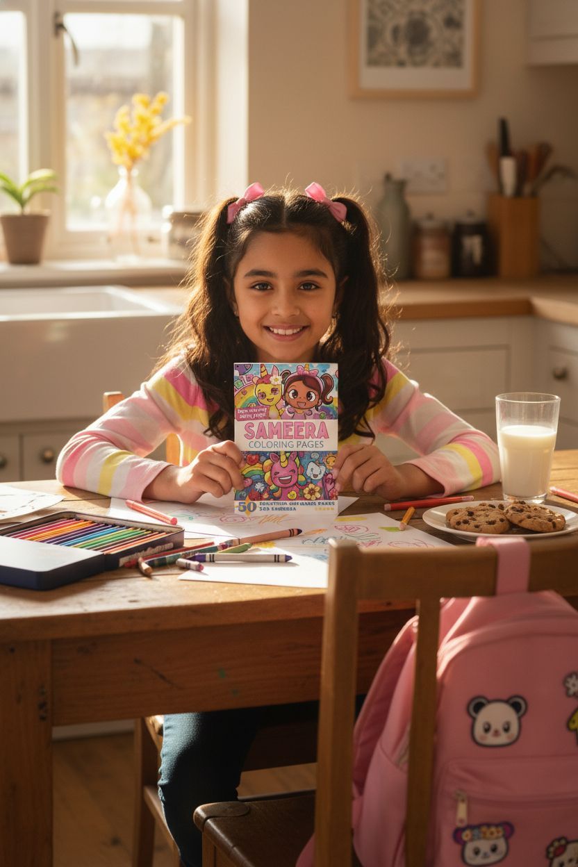 Sameera personal coloring pages