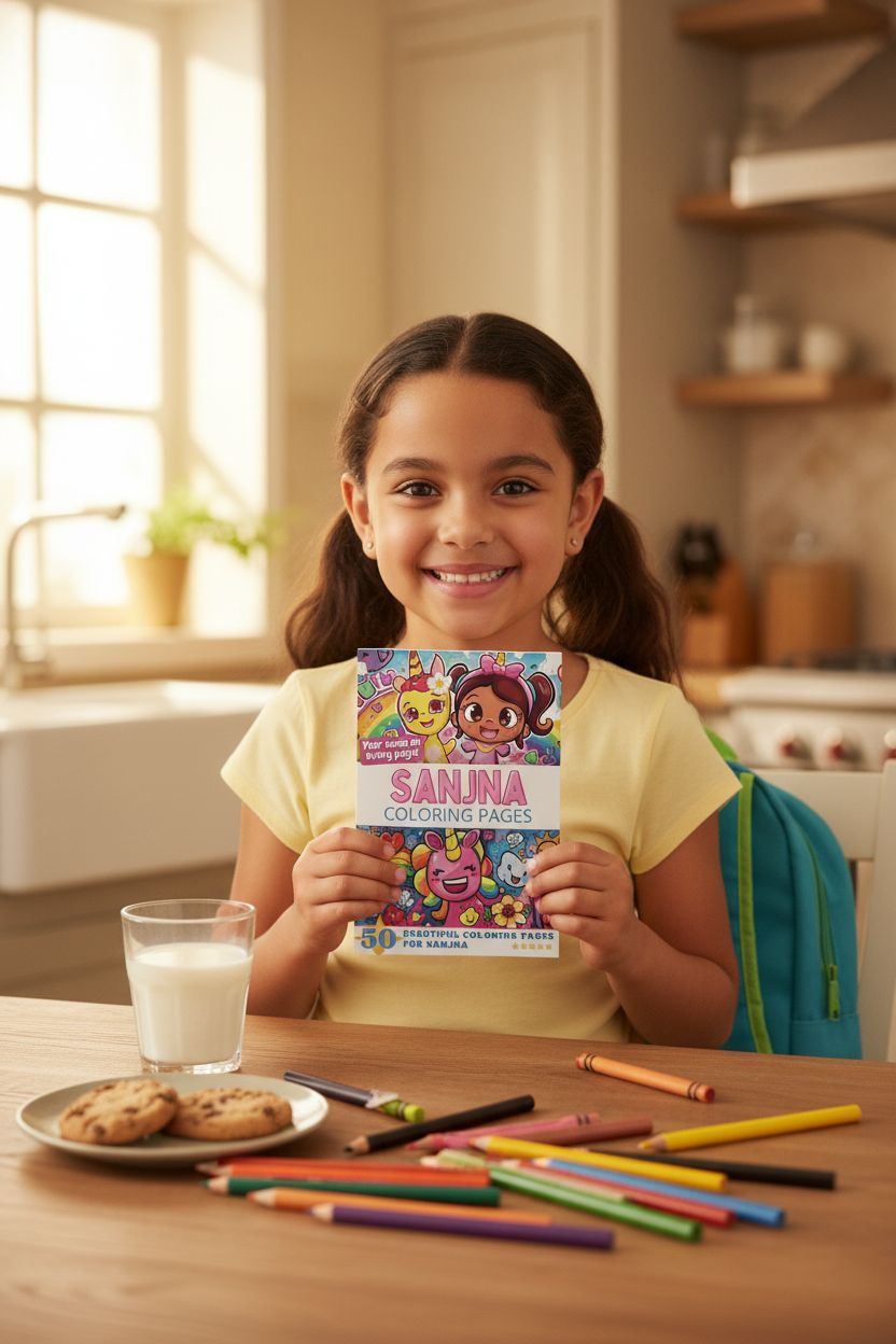 Sanjna personal coloring pages