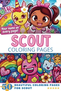 Scout Coloring Book Cover