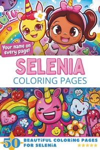 Selenia Coloring Book Cover