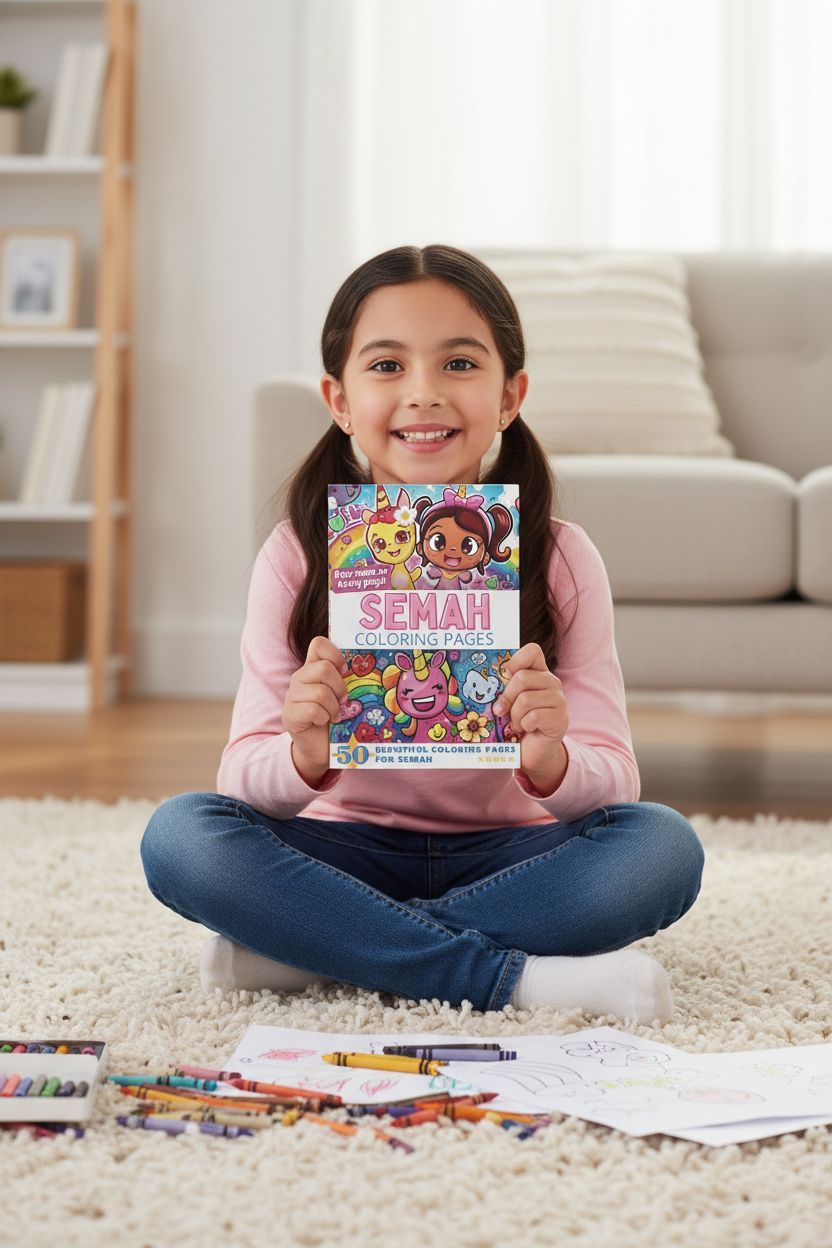 Semah personal coloring pages