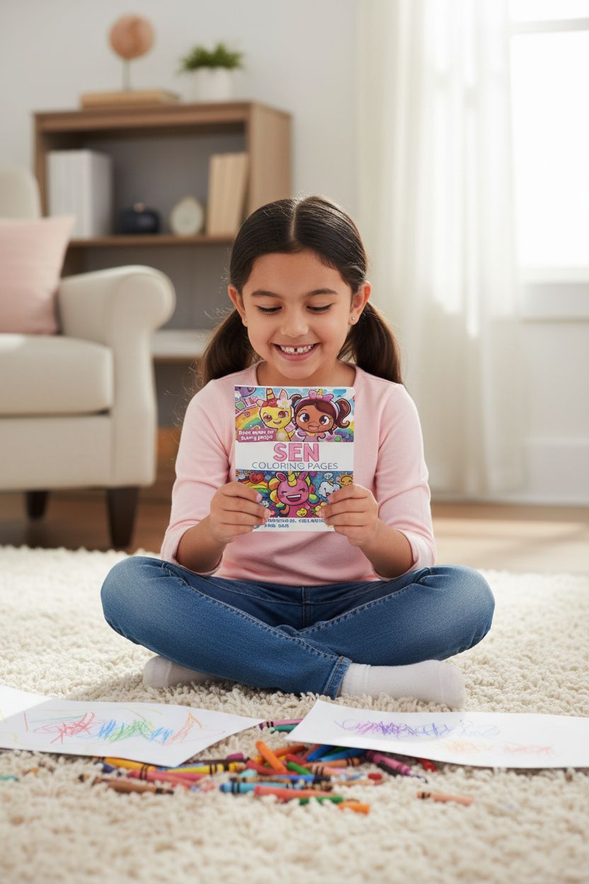 Sen personal coloring pages