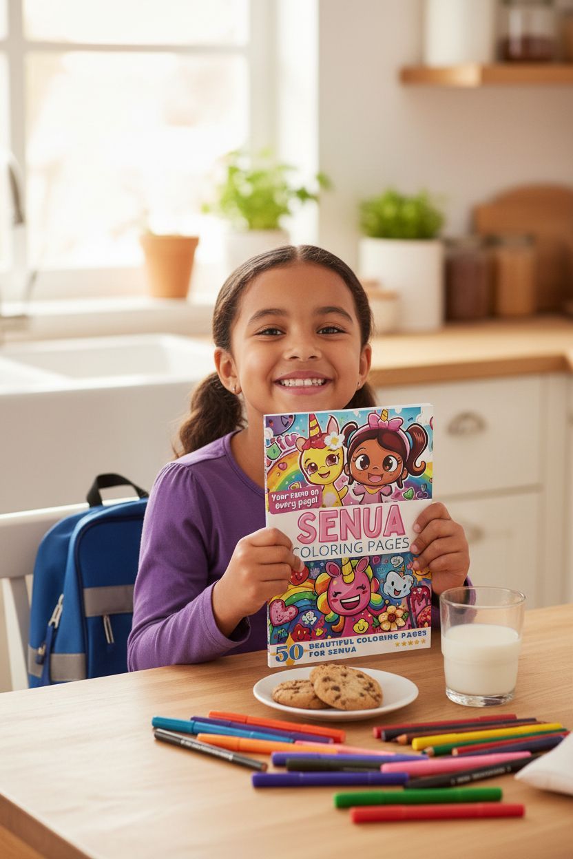 Senua personal coloring pages