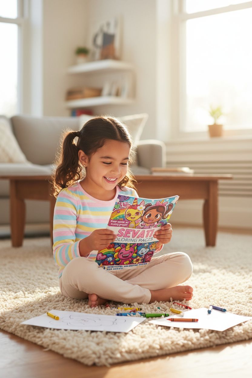 Sevati personal coloring pages