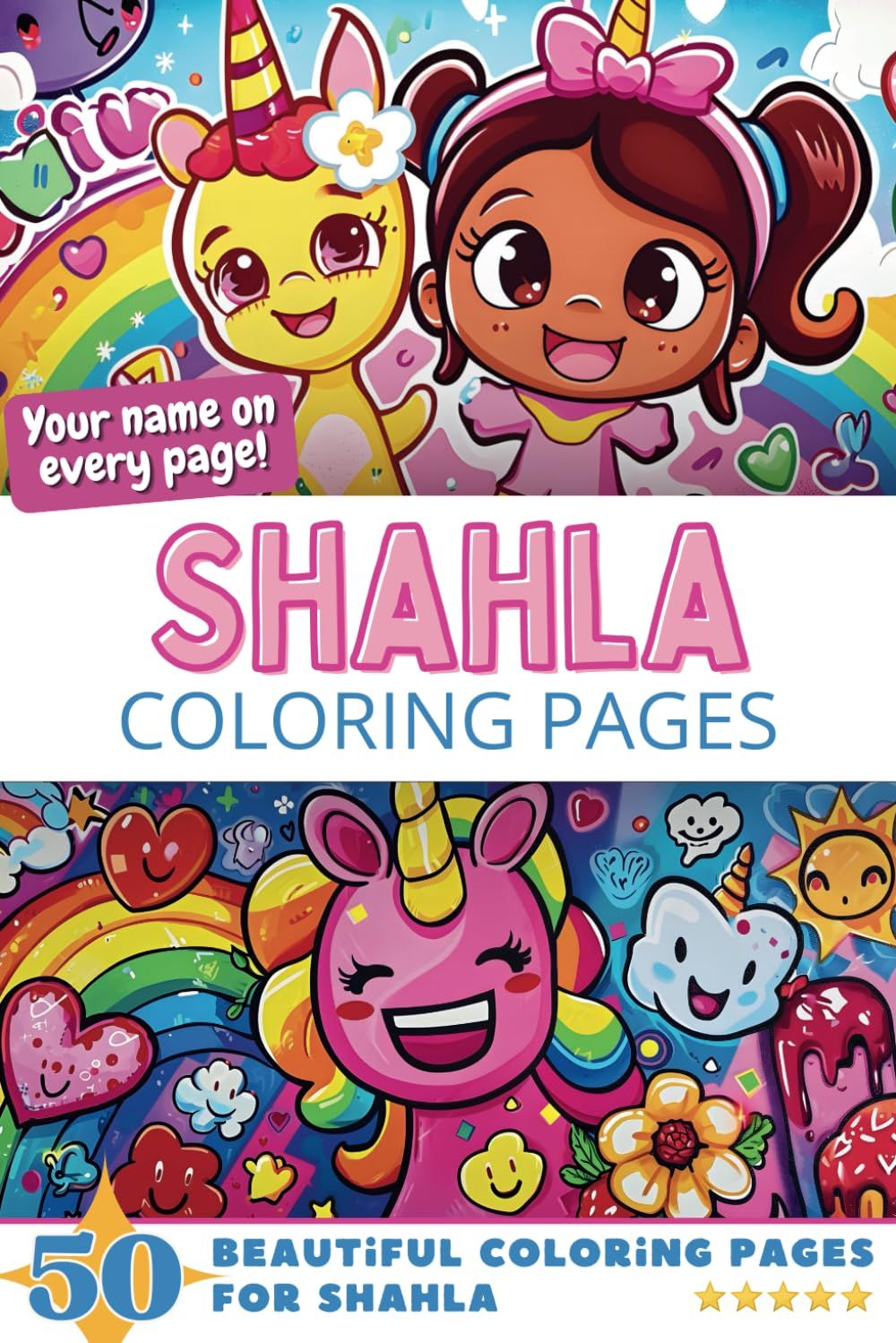 Shahla Coloring Book Cover