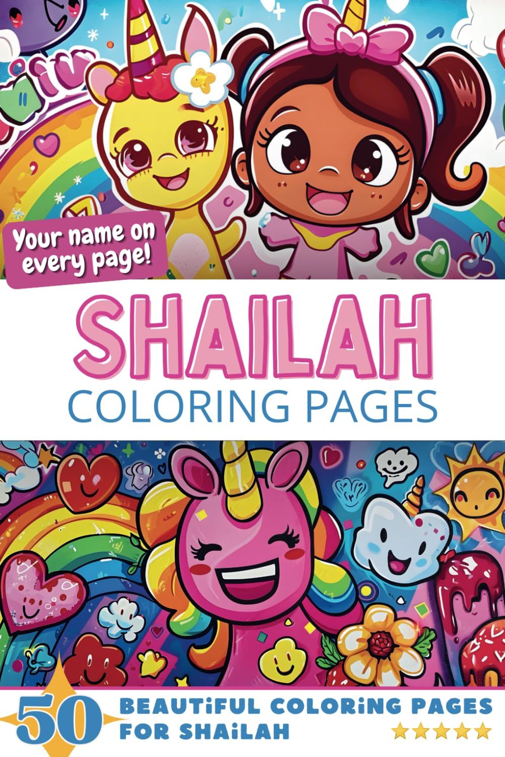 Shailah Coloring Book Cover