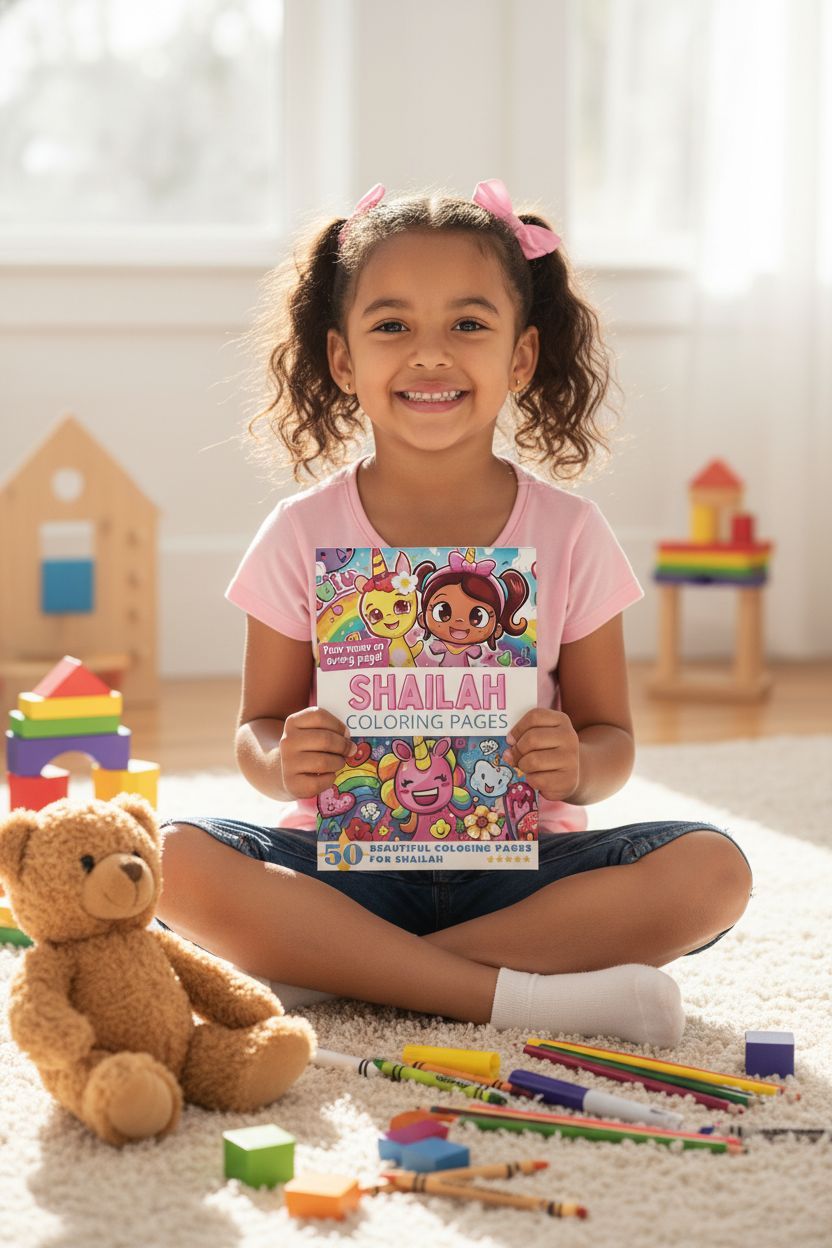 Shailah personal coloring pages