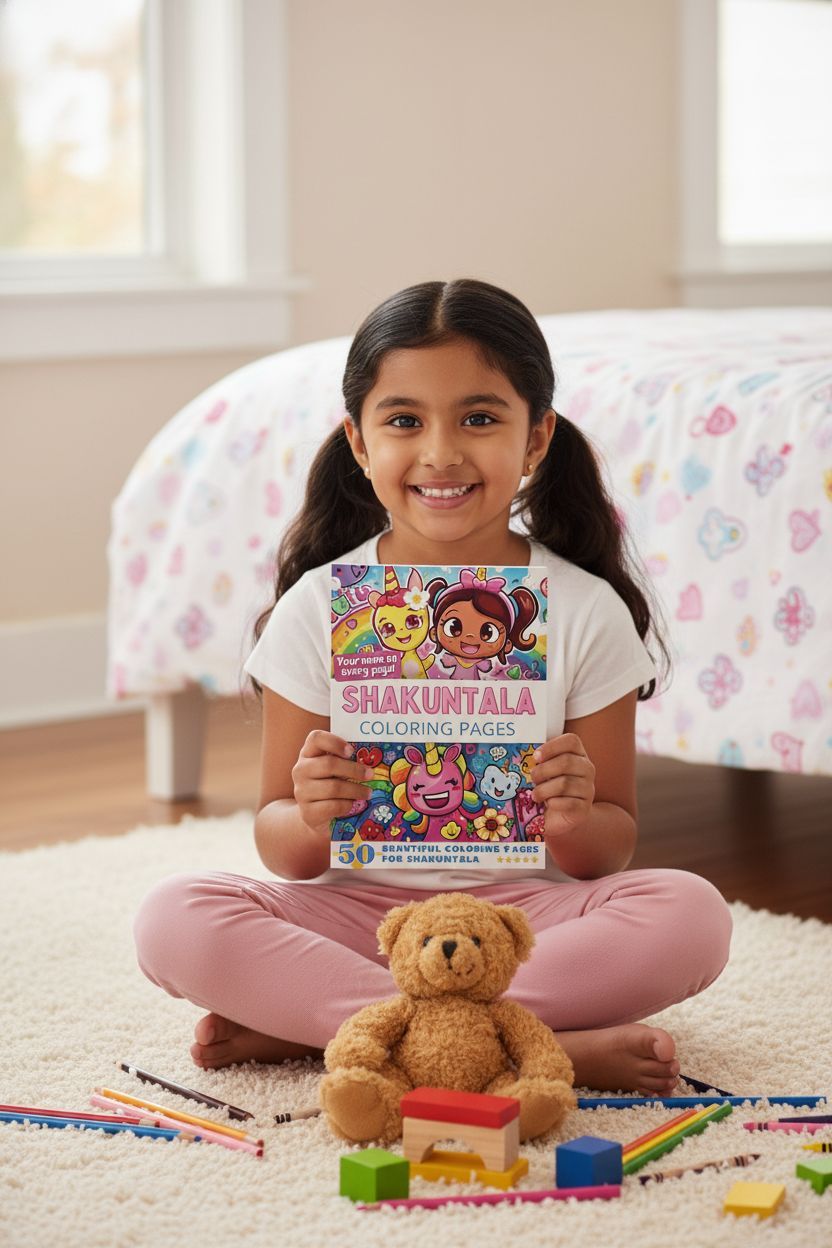 Shakuntala personal coloring pages