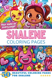 Shalene Coloring Book Cover