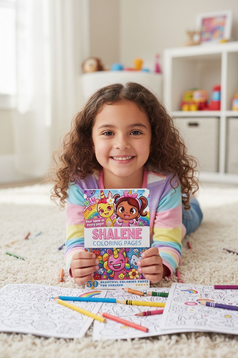 Shalene personal coloring pages