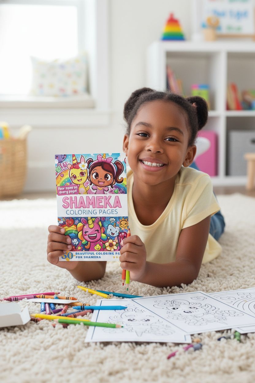 Shameka personal coloring pages