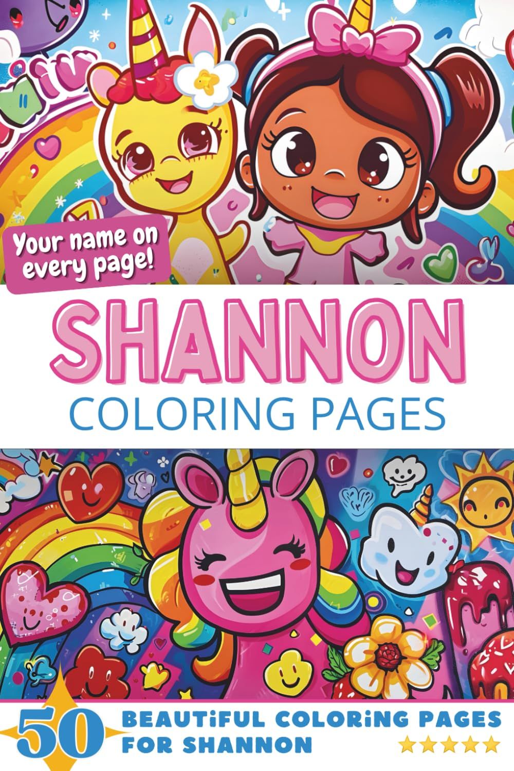 Shannon Coloring Pages Cover