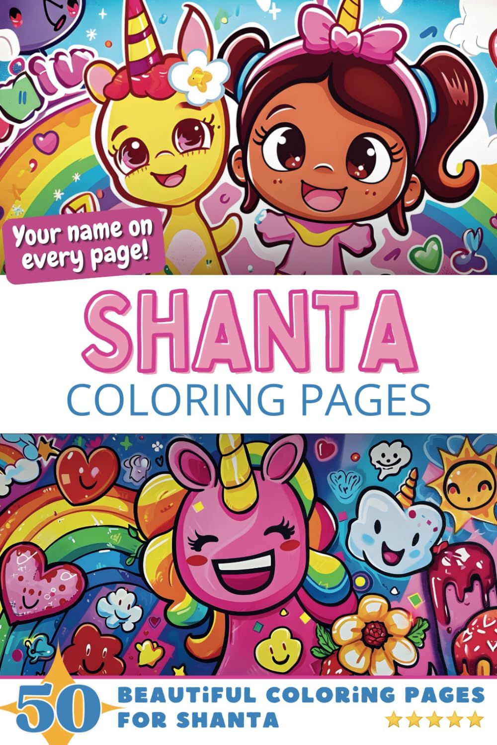 Shanta Coloring Pages Cover