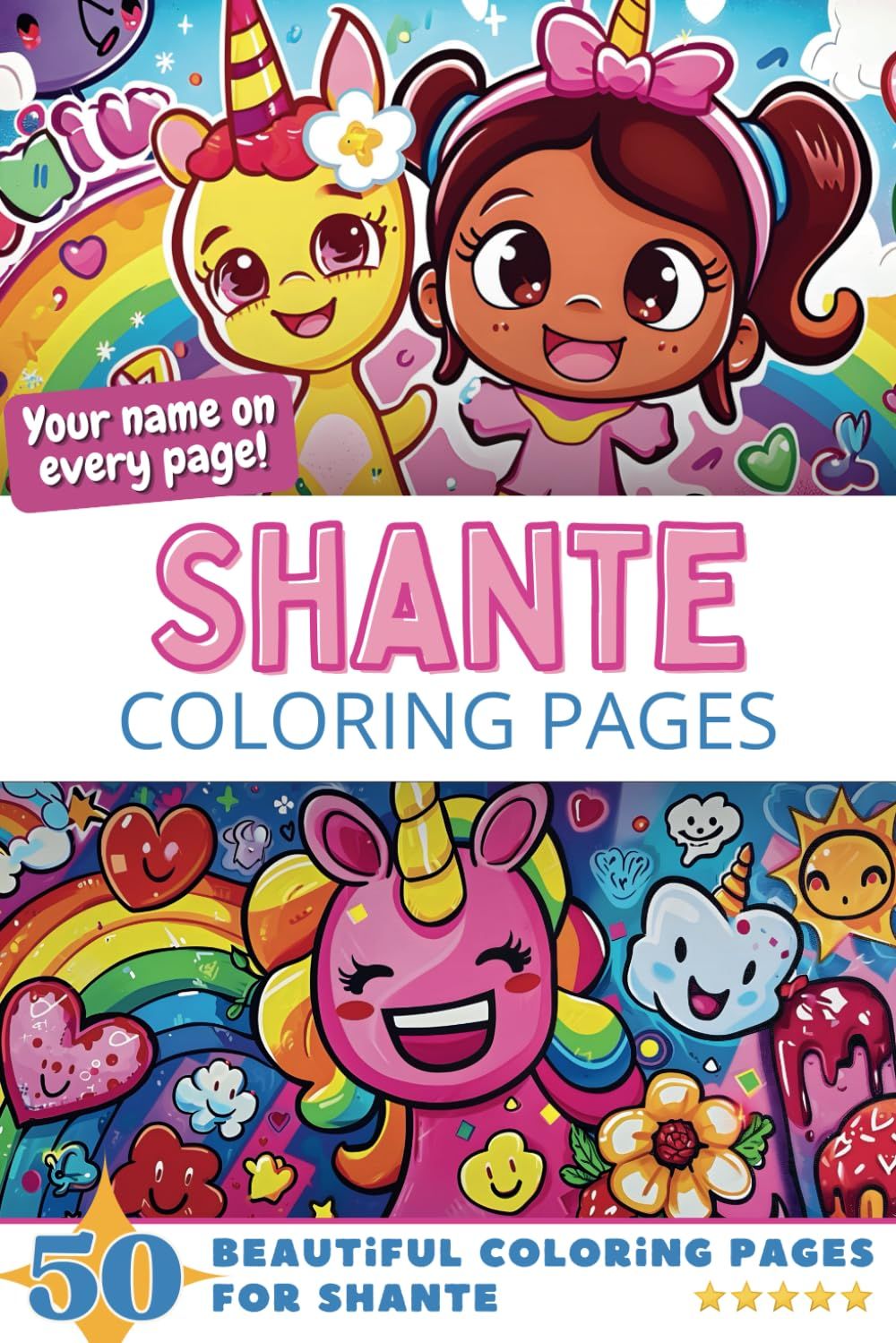 Shante Coloring Book Cover