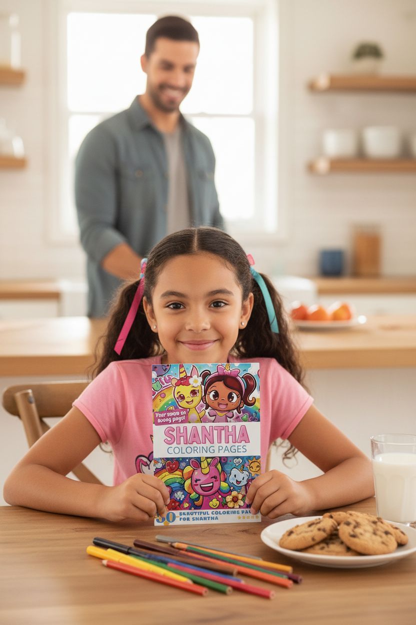 Shantha personal coloring pages