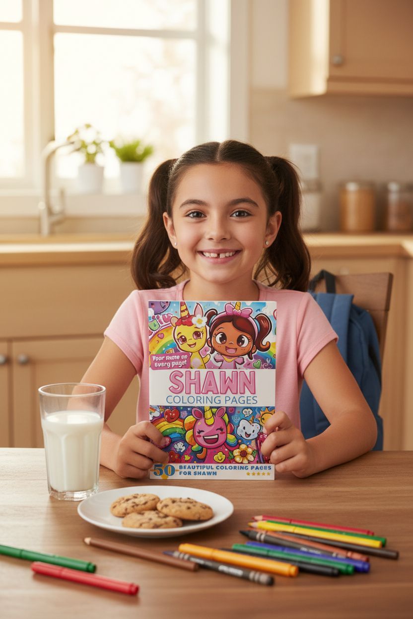 Shawn personal coloring pages