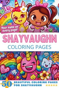 Shayvaughn Coloring Book Cover