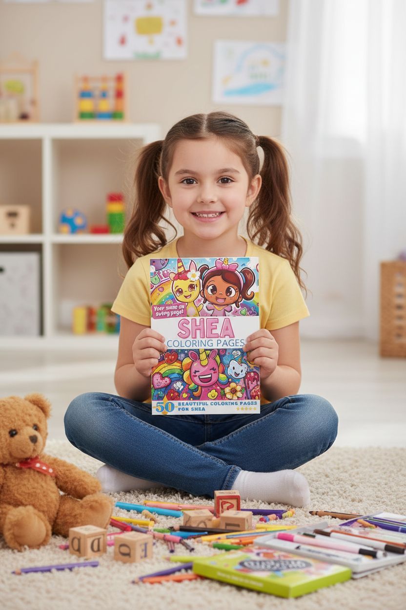 Shea personal coloring pages