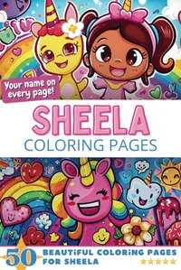 Sheela Coloring Book Cover