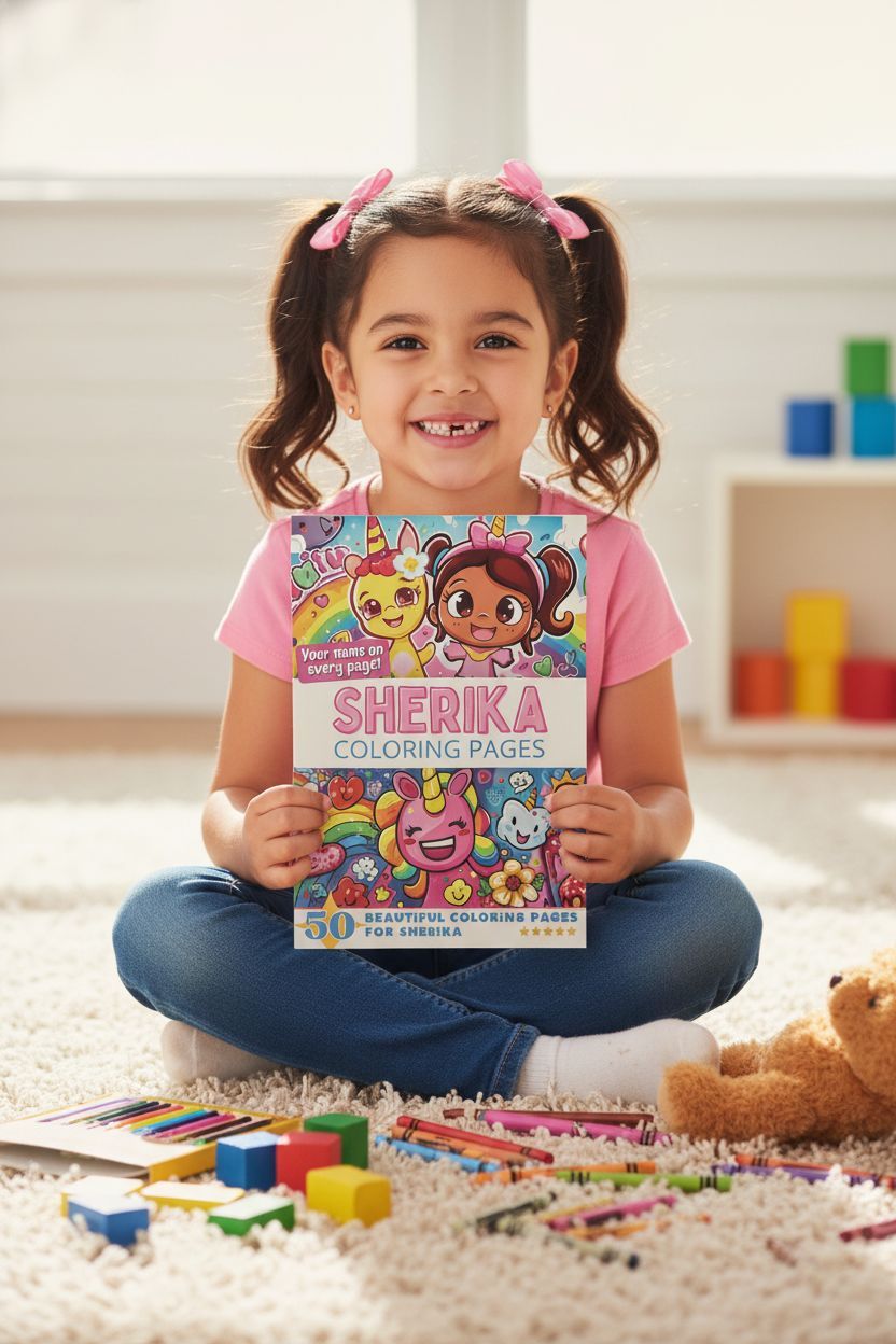 Sherika personal coloring pages