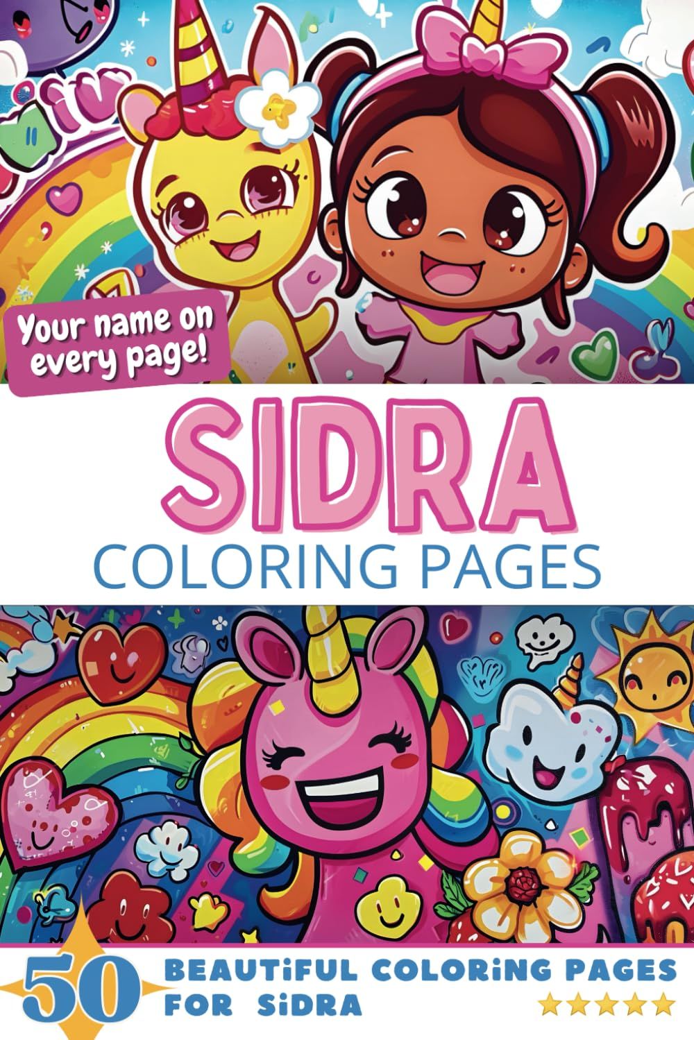 Sidra Coloring Pages Cover
