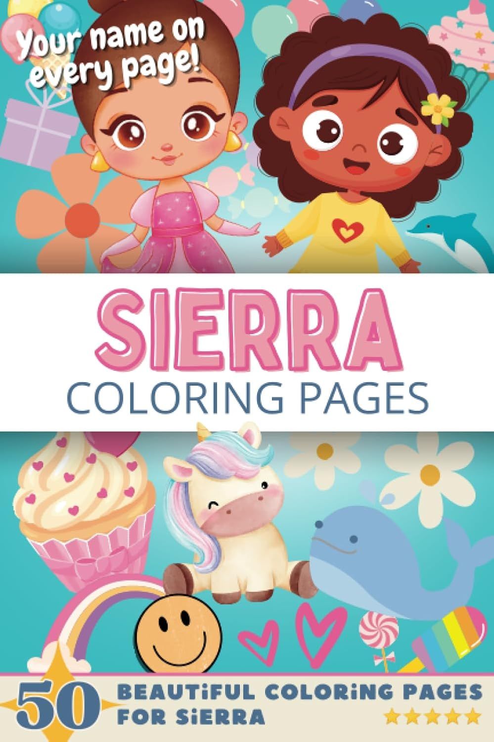 Sierra Coloring Pages Cover