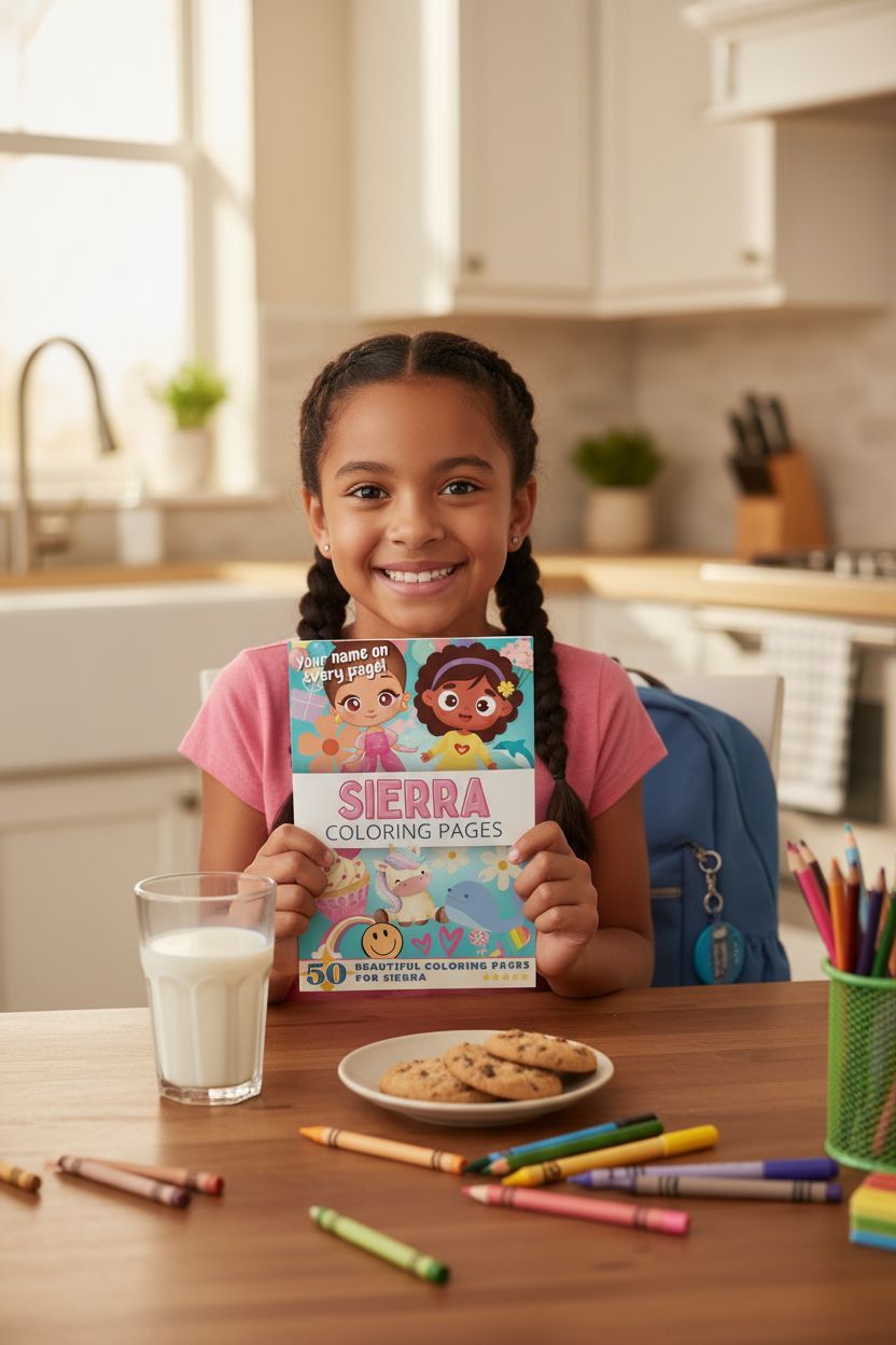 Sierra personal coloring pages